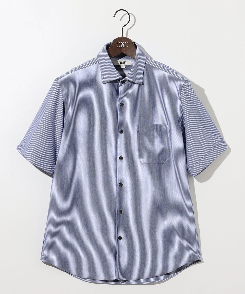【ジョセフ アブード/JOSEPH ABBOUD / MEN】の【イージーケア・ストレッチ】コンパクトジャージーシャンブレーヘアラインストライプ シャツ インテリア・キッズ・メンズ・レディースファッション・服の通販 founy(ファニー) 　ファッション　Fashion　メンズファッション　MEN　トップス・カットソー　Tops/Tshirt/Men　シャツ　Shirts　ジャージ　Jersey　ストレッチ　Stretch　ビジネス 仕事 通勤　Business　夏　Summer　春　Spring　S/S・春夏　Ss・Spring/Summer　ネイビー系1|ID: prp329100004526851 ipo3291000000032014056