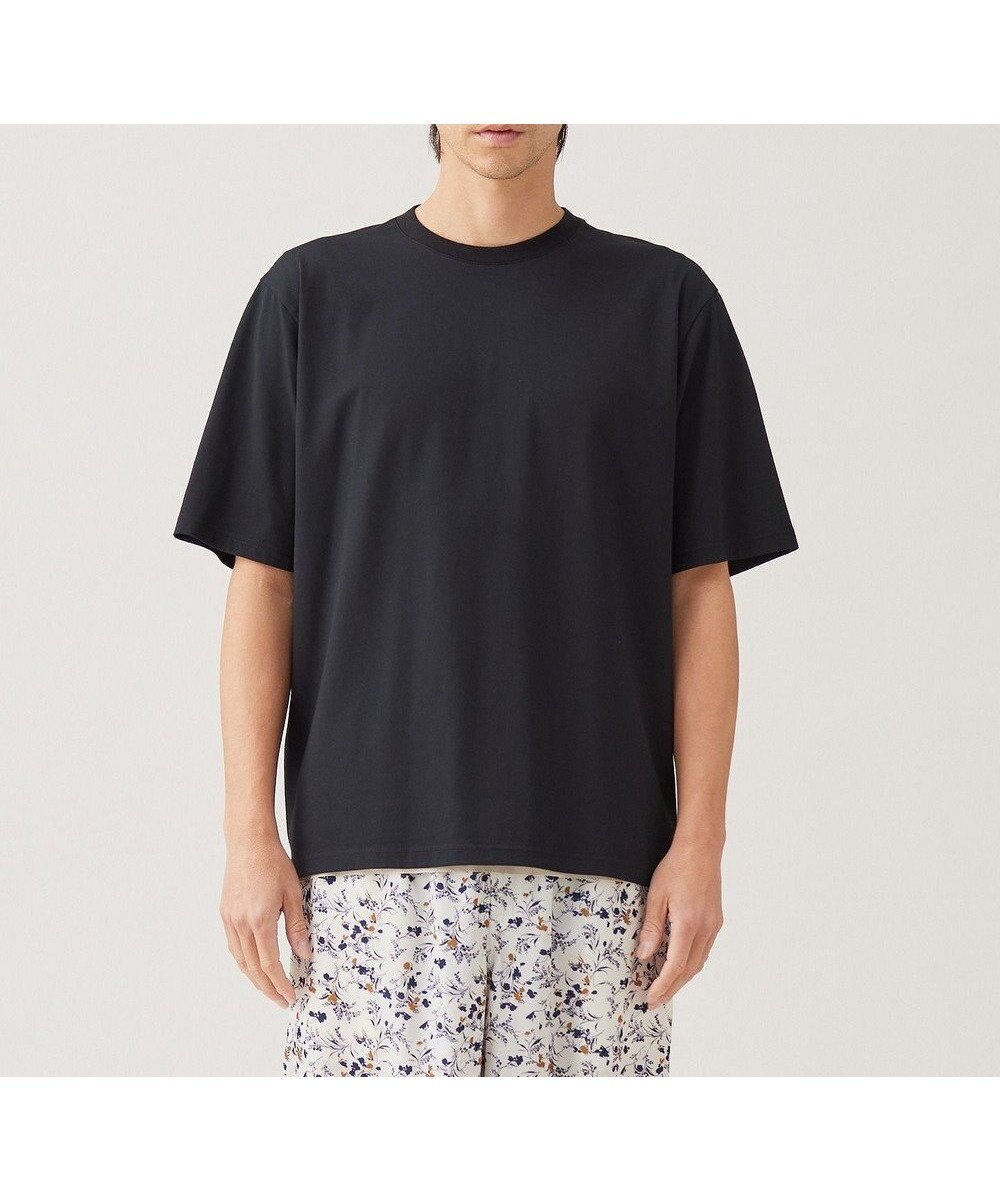 【アンフィーロ/UNFILO / MEN】の【吸水速乾/接触冷感】快適さらさら冷感TEE インテリア・キッズ・メンズ・レディースファッション・服の通販 founy(ファニー) 　ファッション　Fashion　メンズファッション　MEN　トップス・カットソー　Tops/Tshirt/Men　シャツ　Shirts　インナー　Inner　春　Spring　カットソー　Cut And Sew　コンパクト　Compact　吸水　Water Absorption　ジャケット　Jacket　チェーン　Chain　S/S・春夏　Ss・Spring/Summer　夏　Summer　ブラック|ID: prp329100004526854 ipo3291000000032014064