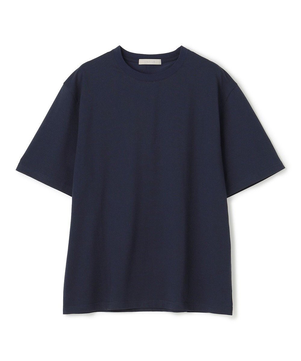 【アンフィーロ/UNFILO / MEN】の【吸水速乾/接触冷感】快適さらさら冷感TEE インテリア・キッズ・メンズ・レディースファッション・服の通販 founy(ファニー) 　ファッション　Fashion　メンズファッション　MEN　トップス・カットソー　Tops/Tshirt/Men　シャツ　Shirts　インナー　Inner　春　Spring　カットソー　Cut And Sew　コンパクト　Compact　吸水　Water Absorption　ジャケット　Jacket　チェーン　Chain　S/S・春夏　Ss・Spring/Summer　夏　Summer　ネイビー|ID: prp329100004526854 ipo3291000000032014065