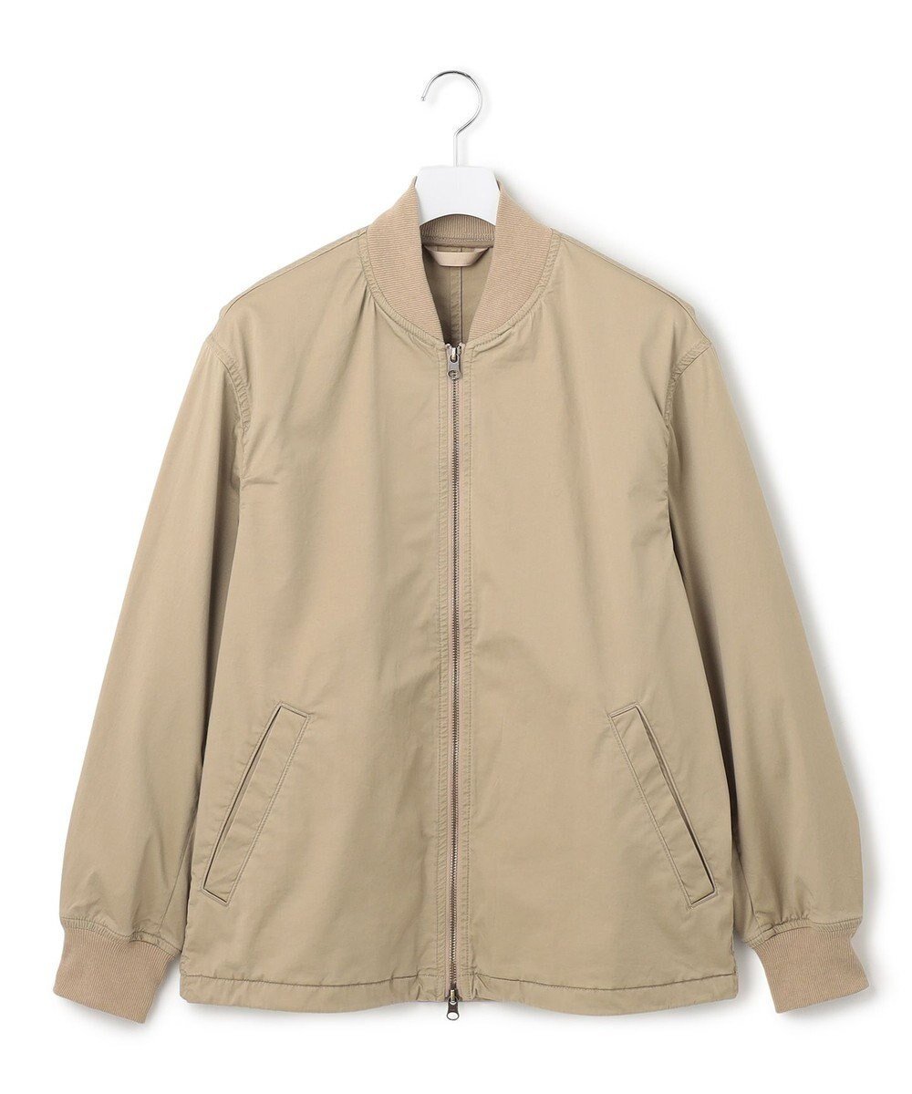 【ジェイプレスヨークストリート/J.PRESS YORK STREET】の【UNISEX】サテンストレッチ MA-1 ブルゾン インテリア・キッズ・メンズ・レディースファッション・服の通販 founy(ファニー) 　ファッション　Fashion　レディースファッション　WOMEN　アウター　Coat Outerwear　ジャケット　Jackets　ブルゾン　Blouson/Jackets　MA-1　MA-1　ユニセックス　Unisex　インナー　Inner　サテン　Satin　ジャケット　Jacket　スウェット　Sweat　ストレッチ　Stretch　スピンドル　Spindle　ブルゾン　Blouson　再入荷　Restock/Back In Stock/Re Arrival　夏　Summer　春　Spring　S/S・春夏　Ss・Spring/Summer　ベージュ系|ID: prp329100004526855 ipo3291000000032014069