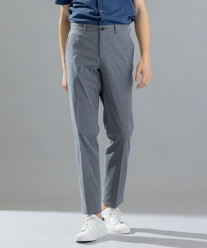 【ジョゼフ オム/JOSEPH HOMME / MEN】のスーパーストレッチウェザー / CITY インテリア・キッズ・メンズ・レディースファッション・服の通販 founy(ファニー) https://founy.com/ ファッション Fashion メンズファッション MEN ボトムス Bottoms/Men おすすめ Recommend ジャケット Jacket ストレッチ Stretch スラックス Slacks セットアップ Set Up テーパード Tapered ビジネス 仕事 通勤 Business ファブリック Fabric フラップ Flap ポケット Pocket ワッシャー Washer 夏 Summer 春 Spring S/S・春夏 Ss・Spring/Summer 軽量 Lightweight |ID: prp329100004526858 ipo3291000000032014085
