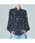 【グレース コンチネンタル/GRACE CONTINENTAL】の【ドラマ着用】エトワールボウブラウス 人気、トレンドファッション・服の通販 founy(ファニー) ファッション Fashion レディースファッション Fashion for Women トップス・カットソー Cut & Sew Tops シャツ・ブラウス・オフィスカジュアル Elegant Blouses & Button-Ups シンプル Simple, Minimal スタイリッシュ Stylish, Fashionable ドレープ Drape, Draping Fabric ロマンティック Romantic, Feminine Style ロング Long, Long-Length ワイド Wide, Wide Fit エレガント 上品 Elegant 夏 Summer S/S・春夏 SS, Spring/Summer, Warm Season A/W・秋冬 Autumn/Winter thumbnail ブラック|ID: prp329100004526861 ipo3291000000033616774