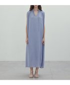 【ベイジ,/BEIGE,】の【洗える】MUSCARI / ソフトシルクスキッパードレス Antique Blue|ID: prp329100004526864 ipo3291000000032675392