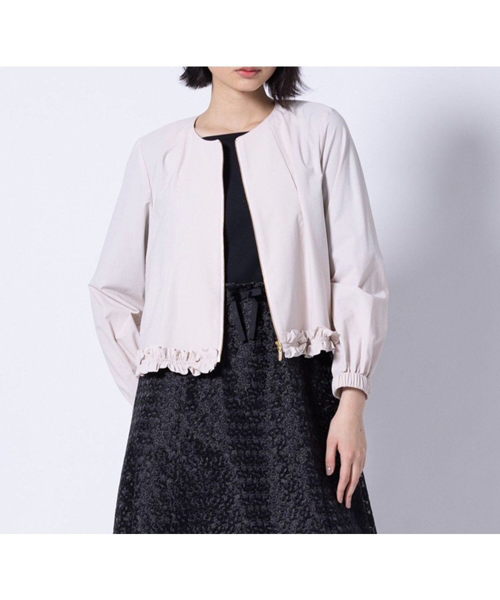 【トッカ/TOCCA】の【消臭】SAND DUNE ジャケット 人気、トレンドファッション・服の通販 founy(ファニー) 　ファッション　Fashion　レディースファッション　Fashion for Women　アウター　Coat / Outerwear Collection　レディースジャケット・軽アウター　Jackets　ノーカラージャケット / シンプル上品コーデ　Collarless Jackets　春　Spring　秋　Autumn　ショート　Short, Short Length　シンプル　Simple, Minimal　ジャケット　Jacket, Outerwear　ストレッチ　Stretch, Stretchy Fabric　デニム　Denim, Jeans Material　ドレス　Dress, One-Piece　フェミニン　Feminine, Girly　フリル　Frill, Ruffle　リラックス　Relax, Relaxed Fit　S/S・春夏　SS, Spring/Summer, Warm Season　夏　Summer　2025年　2025　2025春夏・S/S　Spring/Summer 2025 SS25　 other-1|ID: prp329100004526866 ipo3291000000036295237