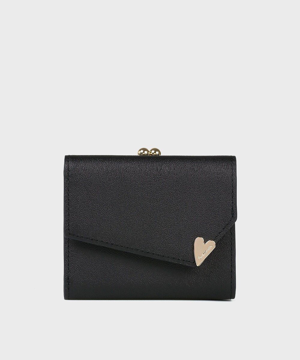 【ポール スミス/Paul Smith】のラブレター がま口3つ折り インテリア・キッズ・メンズ・レディースファッション・服の通販 founy(ファニー) 　ファッション　Fashion　レディースファッション　WOMEN　財布　Wallets　コイン　Coin　財布　Wallet　人気　Popularity　フォルム　Form　ポケット　Pocket　メタル　Metal　再入荷　Restock/Back In Stock/Re Arrival　ブラック|ID: prp329100004526867 ipo3291000000032014151