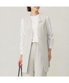 【ジェイ プレス/J.PRESS】の【セットアップ対応・洗える】セラテリーダブルクロス ジレ グレージュ系|ID: prp329100004526869 ipo3291000000032014162