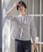 【ジェイ プレス/J.PRESS】の【洗える】Liberty バンドカラー プルオーバー ブラウス オフ系|ID: prp329100004526880 ipo3291000000032014228