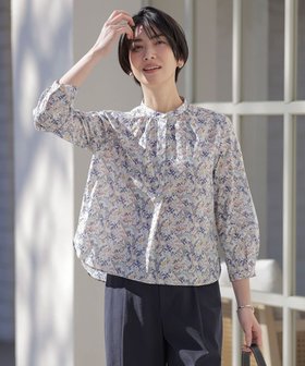 【ジェイ プレス/J.PRESS】の【洗える】Liberty バンドカラー プルオーバー ブラウス 人気、トレンドファッション・服の通販 founy(ファニー) ファッション Fashion レディースファッション Ladies' Fashion Online トップス・カットソー Tops/Tshirt シャツ/ブラウス Shirts/Blouses プルオーバー Pullover 春 Spring 洗える Washable コレクション Collection 切替 Switching S/S・春夏 Ss・Spring/Summer 夏 Summer |ID:prp329100004526880