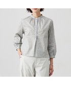 【ジェイ プレス/J.PRESS】の【洗える】Liberty バンドカラー プルオーバー ブラウス グリーン系|ID: prp329100004526880 ipo3291000000033567326