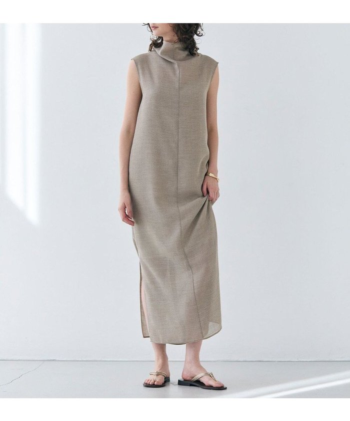 【ベイジ,/BEIGE,】の【洗える・吸水速乾・防シワ・eclat 7・8月号掲載】LIATRIS / オフタートルノースリーブワンピース インテリア・キッズ・メンズ・レディースファッション・服の通販 founy(ファニー) https://founy.com/ ファッション Fashion レディースファッション Fashion for Women ワンピース Dresses 8月号 August Issue, Aug. Edition おすすめ Recommended / Our Picks インナー Innerwear サンダル Sandals, Summer Shoes シンプル Simple, Minimal ドレープ Drape, Draping Fabric リネン Linen, Linen Fabric エレガント 上品 Elegant 吸水 Absorbent, Quick-Dry 夏 Summer 旅行 Travel 春 Spring S/S・春夏 SS, Spring/Summer, Warm Season 洗える Machine Washable ビジネス 仕事 通勤 Business / Work / Commuting |ID: prp329100004526884 ipo3291000000033604039