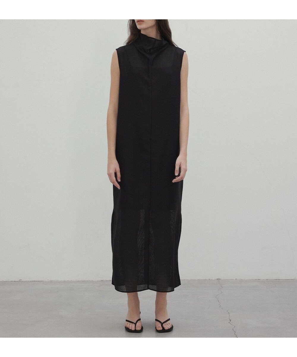 【ベイジ,/BEIGE,】の【洗える・吸水速乾・防シワ・eclat 7・8月号掲載】LIATRIS / オフタートルノースリーブワンピース インテリア・キッズ・メンズ・レディースファッション・服の通販 founy(ファニー) ファッション Fashion レディースファッション Fashion for Women ワンピース Dresses 8月号 August Issue, Aug. Edition おすすめ Recommended / Our Picks インナー Innerwear サンダル Sandals, Summer Shoes シンプル Simple, Minimal ドレープ Drape, Draping Fabric リネン Linen, Linen Fabric エレガント 上品 Elegant 吸水 Absorbent, Quick-Dry 夏 Summer 旅行 Travel 春 Spring S/S・春夏 SS, Spring/Summer, Warm Season 洗える Machine Washable ビジネス 仕事 通勤 Business / Work / Commuting Black|ID: prp329100004526884 ipo3291000000033604041