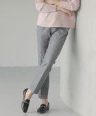【ジェイ プレス/J.PRESS】の【洗える】チェルビック テーパード パンツ 人気、トレンドファッション・服の通販 founy(ファニー) ファッション Fashion レディースファッション Fashion for Women パンツ Pants & Trousers シンプル Simple, Minimal ストレッチ Stretch, Stretchy Fabric センター Center, Center Line チェック Check, Plaid, Tartan テーパード Tapered, Tapered Pants ピーチ Peach, Soft Touch 定番 Standard, Basic Item 洗える Machine Washable A/W・秋冬 Autumn/Winter thumbnail グレー系|ID: prp329100004526885 ipo3291000000036326743