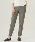 【ジェイ プレス/J.PRESS】の【洗える】チェルビック テーパード パンツ 人気、トレンドファッション・服の通販 founy(ファニー) ファッション Fashion レディースファッション Fashion for Women パンツ Pants & Trousers シンプル Simple, Minimal ストレッチ Stretch, Stretchy Fabric センター Center, Center Line チェック Check, Plaid, Tartan テーパード Tapered, Tapered Pants ピーチ Peach, Soft Touch 定番 Standard, Basic Item 洗える Machine Washable A/W・秋冬 Autumn/Winter thumbnail モカ系|ID: prp329100004526885 ipo3291000000036326744