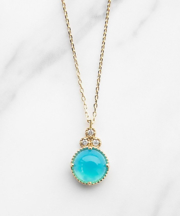 【トッカ/TOCCA】の【WEB限定】BLOOMING BUD K10 NECKLACE K10 天然石カボションカット ダイヤモンド ネックレス インテリア・キッズ・メンズ・レディースファッション・服の通販 founy(ファニー) https://founy.com/ ファッション Fashion レディースファッション WOMEN ジュエリー Jewelry ネックレス Necklaces アクセサリー Accessories アンティーク Antique イエロー Yellow コレクション Collection ジュエリー Jewelry ストーン Stone 透かし Watermark ダイヤモンド Diamond チェーン Chain ネックレス Necklace 人気 Popularity ポーチ Pouch ロマンティック Romantic |ID: prp329100004526889 ipo3291000000032014280
