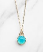 【トッカ/TOCCA】の【WEB限定】BLOOMING BUD K10 NECKLACE K10 天然石カボションカット ダイヤモンド ネックレス シーブルーカルセドニー|ID: prp329100004526889 ipo3291000000033022166