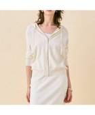 【ベイジ,/BEIGE,】の【WEB限定・洗える】MONSTERA / フーデットニット Ecru|ID: prp329100004526900 ipo3291000000032014316
