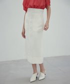 【ベイジ,/BEIGE,】の【洗える】BERNARD / リネンアウトポケットハイウエストスカート Meringue|ID: prp329100004526904 ipo3291000000032014330