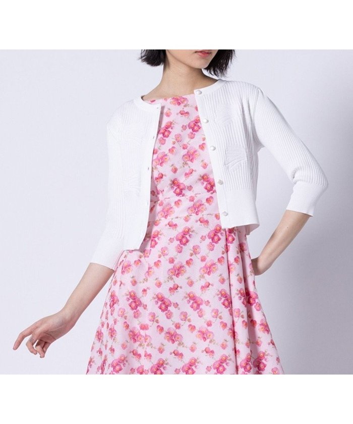 【トッカ/TOCCA】の【洗える】RIBBON HIDE SEEK カーディガン インテリア・キッズ・メンズ・レディースファッション・服の通販 founy(ファニー) https://founy.com/ ファッション Fashion レディースファッション WOMEN トップス・カットソー Tops/Tshirt カーディガン Cardigans 2025年 2025 2025春夏・S/S Ss,Spring/Summer,2025 カーディガン Cardigan リボン Ribbon 夏 Summer 春 Spring S/S・春夏 Ss・Spring/Summer 洗える Washable |ID: prp329100004526915 ipo3291000000032014377