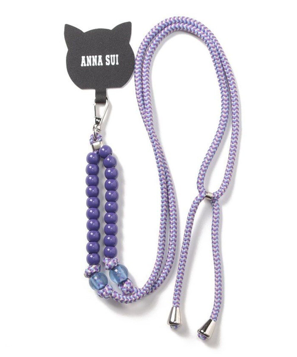 【アナスイ/ANNA SUI】のAS ストラップ インテリア・キッズ・メンズ・レディースファッション・服の通販 founy(ファニー) ファッション Fashion レディースファッション Fashion for Women スポーツウェア Functional & Stylish Sportswear アクセサリー Fashion Accessories カラフル Colorful Design ショルダー Shoulder, Shoulder Strap スポーツ Sports, Activewear スマート Smart, Elegant ネコ Cat, Feline Motif モバイル Mobile, Smartphone ラップ Wrap, Wrap Design パープル|ID: prp329100004526918 ipo3291000000034211616