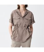 【アンクレイヴ/uncrave】の【佐藤晴美さん着用】ドレープツイル ミリタリー ジャケット 人気、トレンドファッション・服の通販 founy(ファニー) ファッションモデル・俳優・女優 Models 女性 Women 佐藤晴美 Sato Harumi ファッション Fashion レディースファッション WOMEN アウター Coat Outerwear コート Coats ジャケット Jackets モッズ/フィールドコート Mods Coats/Field Coats 春 Spring ジャケット Jacket セットアップ Set Up ドローコード Draw Cord ペプラム Peplum ミリタリー Military モッズコート Mod Coat ワイド Wide S/S・春夏 Ss・Spring/Summer 再入荷 Restock/Back In Stock/Re Arrival おすすめ Recommend 夏 Summer エレガント 上品 Elegant thumbnail トープ(佐藤晴美さん着用)|ID: prp329100004526919 ipo3291000000032014396