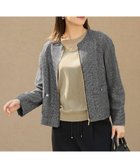 【自由区/JIYU-KU】の【SHIHOさん着用・洗える】ライトカラミノーカラー ジャケット モノトーン|ID: prp329100004526920 ipo3291000000032014400