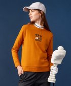 【23区 ゴルフ/NIJYUSANKU GOLF】の【WOMEN】【吸湿発熱】グランサーモ裏毛 プルオーバー キャメル系|ID: prp329100004526921 ipo3291000000035870400