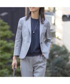 【ジェイ プレス/J.PRESS】の【セットアップ対応・洗える・撥水・防汚】コットンFITTYシャーク テーラード ジャケット ライトグレー系|ID: prp329100004526923 ipo3291000000032014415