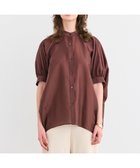 【ベイジ,/BEIGE,】の【洗える】AMARYLLIS / シアーパフオーバーサイズブラウス 人気、トレンドファッション・服の通販 founy(ファニー) ファッション Fashion レディースファッション Fashion for Women トップス・カットソー Cut & Sew Tops シャツ・ブラウス・オフィスカジュアル Elegant Blouses & Button-Ups オーガンジー Organza Fabric 春 Spring 洗える Machine Washable シアー Sheer, See-Through シンプル Simple, Minimal スタンド Stand Collar, Upright Stand フォルム Silhouette, Form ボトム Bottoms, Lower Wear 羽織 Haori, Light Jacket S/S・春夏 SS, Spring/Summer, Warm Season 夏 Summer エレガント 上品 Elegant thumbnail Brown|ID: prp329100004526925 ipo3291000000033452404