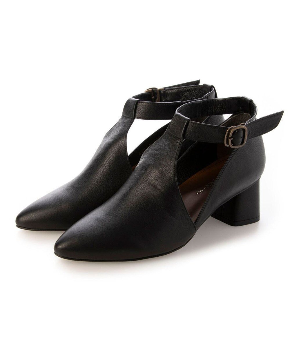 【モード エ ジャコモ/MODE ET JACOMO】のMODE ET JACOMO セパレートパンプス インテリア・キッズ・メンズ・レディースファッション・服の通販 founy(ファニー) 　ファッション　Fashion　レディースファッション　Fashion for Women　カッティング　Cutting Detail　シューズ　Shoes, Footwear　セパレート　Separate, Two-Piece　バランス　Balance, Style Balance　日本製　Made In Japan　ビジネス 仕事 通勤　Business / Work / Commuting　ブラック|ID: prp329100004526931 ipo3291000000033076737