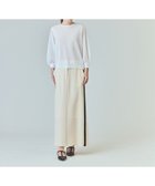 【グレース コンチネンタル/GRACE CONTINENTAL】のラメシアーニットトップ ホワイト|ID: prp329100004526933 ipo3291000000032708044