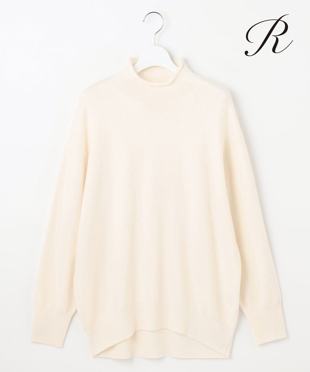 【23区/NIJYUSANKU】の【R(アール)】ウールカシミヤ ロールネックニット インテリア・キッズ・メンズ・レディースファッション・服の通販 founy(ファニー) 　ファッション　Fashion　レディースファッション　WOMEN　トップス・カットソー　Tops/Tshirt　ニット　Knit Tops　エレガント 上品　Elegant　オレンジ　Orange　カシミヤ　Cashmere　コレクション　Collection　セーター　Sweater　人気　Popularity　A/W・秋冬　Aw・Autumn/Winter・Fw・Fall-Winter　冬　Winter　おすすめ　Recommend　2024年　2024　2024-2025秋冬・A/W　Aw/Autumn/Winter/Fw/Fall/2024-2025　アイボリー系|ID: prp329100004526941 ipo3291000000032014493