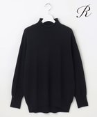 【23区/NIJYUSANKU】の【R(アール)】ウールカシミヤ ロールネックニット ブラック系|ID: prp329100004526941 ipo3291000000032014495