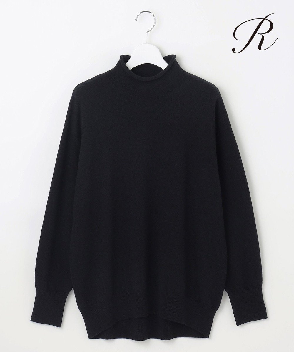 【23区/NIJYUSANKU】の【R(アール)】ウールカシミヤ ロールネックニット インテリア・キッズ・メンズ・レディースファッション・服の通販 founy(ファニー) 　ファッション　Fashion　レディースファッション　WOMEN　トップス・カットソー　Tops/Tshirt　ニット　Knit Tops　エレガント 上品　Elegant　オレンジ　Orange　カシミヤ　Cashmere　コレクション　Collection　セーター　Sweater　人気　Popularity　A/W・秋冬　Aw・Autumn/Winter・Fw・Fall-Winter　冬　Winter　おすすめ　Recommend　2024年　2024　2024-2025秋冬・A/W　Aw/Autumn/Winter/Fw/Fall/2024-2025　ブラック系|ID: prp329100004526941 ipo3291000000032014495
