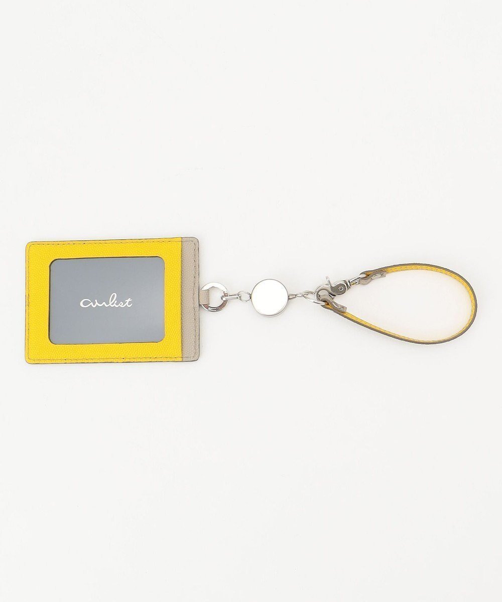 【エアリスト/airlist】の【本革・バイカラー】リール付きパスケース Stella ステラ インテリア・キッズ・メンズ・レディースファッション・服の通販 founy(ファニー) ファッション Fashion レディースファッション Fashion for Women ミニ財布・二つ折り財布 Wallets & Card Cases 財布 Wallet, Purse ダブル Double, Double-Breasted ポケット Pocket, Pocket Detail ラップ Wrap, Wrap Design グレージュ×イエロー|ID: prp329100004526943 ipo3291000000034258041