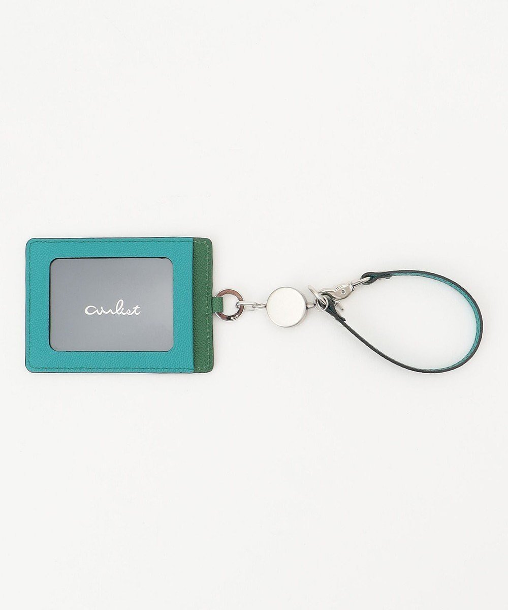 【エアリスト/airlist】の【本革・バイカラー】リール付きパスケース Stella ステラ インテリア・キッズ・メンズ・レディースファッション・服の通販 founy(ファニー) ファッション Fashion レディースファッション Fashion for Women ミニ財布・二つ折り財布 Wallets & Card Cases 財布 Wallet, Purse ダブル Double, Double-Breasted ポケット Pocket, Pocket Detail ラップ Wrap, Wrap Design フォレスト×ターコイズ|ID: prp329100004526943 ipo3291000000034258048