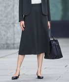 【自由区/JIYU-KU】の【セットアップ対応】トリアセダブルクロスフレア スカート ネイビー|ID: prp329100004526948 ipo3291000000035715134