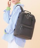 【エースバッグズアンドラゲッジ/ACE BAGS & LUGGAGE】の【雑誌掲載】W .Day/Night ポッケス スリムリュック A4サイズ 14.0インチPC収納 15277 ダブルアンドデイナイト マザーズバッグ チャコールグレー|ID: prp329100004526952 ipo3291000000032014568