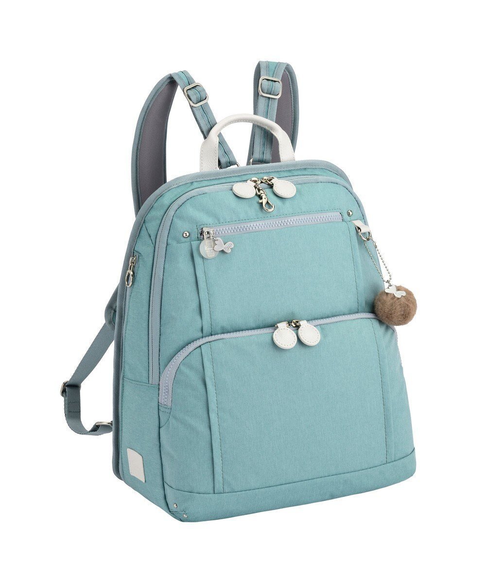 【エースバッグズアンドラゲッジ/ACE BAGS & LUGGAGE】のKanana project PJ8-3rdサマー リュックサック A4 68332 カナナプロジェクト 人気、トレンドファッション・服の通販 founy(ファニー) 　ファッション　Fashion　レディースファッション　Fashion for Women　バッグ　Bags　傘　Umbrella, Parasol　抗菌　Antibacterial, Bacteria-Resistant　サマー　Summer, Summer Style　パール　Pearl, Pearl Accent　フィット　Fit, Slim Fit　フロント　Front, Front Design　ポケット　Pocket, Pocket Detail　ミックス　Mix, Mixed Style　メッシュ　Mesh, Net Fabric　リュック　Backpack, Rucksack　エレガント 上品　Elegant　 other-1|ID: prp329100004526957 ipo3291000000034991714