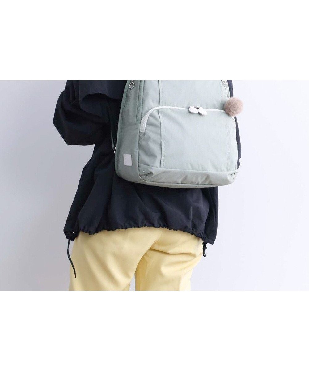 【エースバッグズアンドラゲッジ/ACE BAGS & LUGGAGE】のKanana project PJ8-3rdサマー リュックサック A4 68332 カナナプロジェクト インテリア・キッズ・メンズ・レディースファッション・服の通販 founy(ファニー) 　ファッション　Fashion　レディースファッション　Fashion for Women　バッグ　Bags　傘　Umbrella, Parasol　抗菌　Antibacterial, Bacteria-Resistant　サマー　Summer, Summer Style　パール　Pearl, Pearl Accent　フィット　Fit, Slim Fit　フロント　Front, Front Design　ポケット　Pocket, Pocket Detail　ミックス　Mix, Mixed Style　メッシュ　Mesh, Net Fabric　リュック　Backpack, Rucksack　エレガント 上品　Elegant　ミントグリーン|ID: prp329100004526957 ipo3291000000034991719