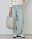 【ラシット/russet】の【2025SS】《WEB限定》ナイロンジャガード2wayトートバッグ(CE-1528-WEB) Sand/Green|ID: prp329100004526965 ipo3291000000032014618