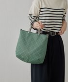 【ラシット/russet】の【2025SS】《WEB限定》ナイロンジャガード2wayトートバッグ(CE-1528-WEB) GrassGR|ID: prp329100004526965 ipo3291000000032014620