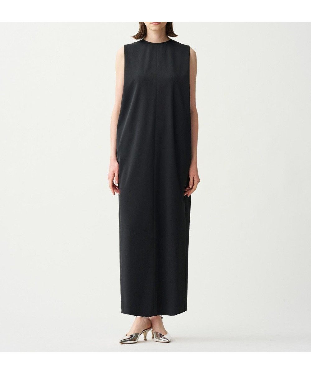 【アンクレイヴ/uncrave】のクールタッチツイル ノースリーブワンピース インテリア・キッズ・メンズ・レディースファッション・服の通販 founy(ファニー) ファッション Fashion レディースファッション Fashion for Women ワンピース Dresses フォーマル・パーティードレス・結婚式用ドレス Elegant & Casual Dresses 春 Spring コクーン Cocoon, Cocoon Silhouette ショート Short, Short Length ジャケット Jacket, Outerwear ストレッチ Stretch, Stretchy Fabric ストレート Straight, Straight Cut スリット Slit, Slit Detail ツイル Twist, Twisted Detail ドレス Dress, One-Piece ノースリーブ Sleeveless, No-Sleeve S/S・春夏 SS, Spring/Summer, Warm Season 夏 Summer ブラック|ID: prp329100004526981 ipo3291000000034188635