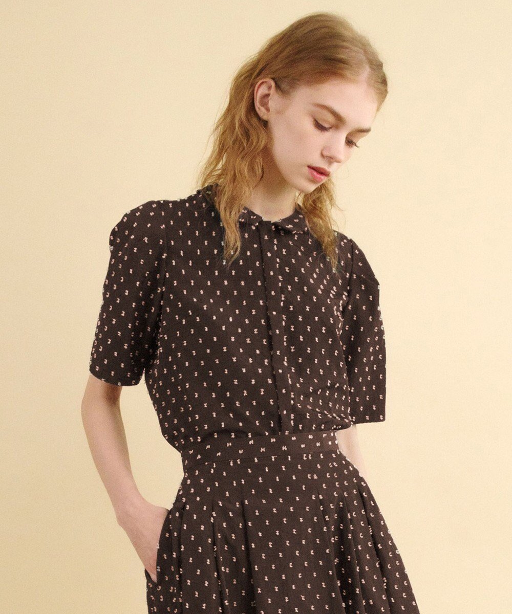 【トッカ/TOCCA】の【消臭・洗える】STAR SAND ブラウス インテリア・キッズ・メンズ・レディースファッション・服の通販 founy(ファニー) 　ファッション　Fashion　レディースファッション　WOMEN　トップス・カットソー　Tops/Tshirt　シャツ/ブラウス　Shirts/Blouses　夏　Summer　S/S・春夏　Ss・Spring/Summer　洗える　Washable　A/W・秋冬　Aw・Autumn/Winter・Fw・Fall-Winter　ブラウン系|ID: prp329100004526982 ipo3291000000032014690