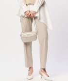 【23区/NIJYUSANKU】の【洗える/セットアップ対応】アイアスマットストレッチ テーパード パンツ ベージュ系|ID: prp329100004526989 ipo3291000000032650626