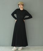 【ハッシュニュアンス/#Newans】のパーフェクトシルエットニットドレス ブラック|ID: prp329100004526992 ipo3291000000034377539