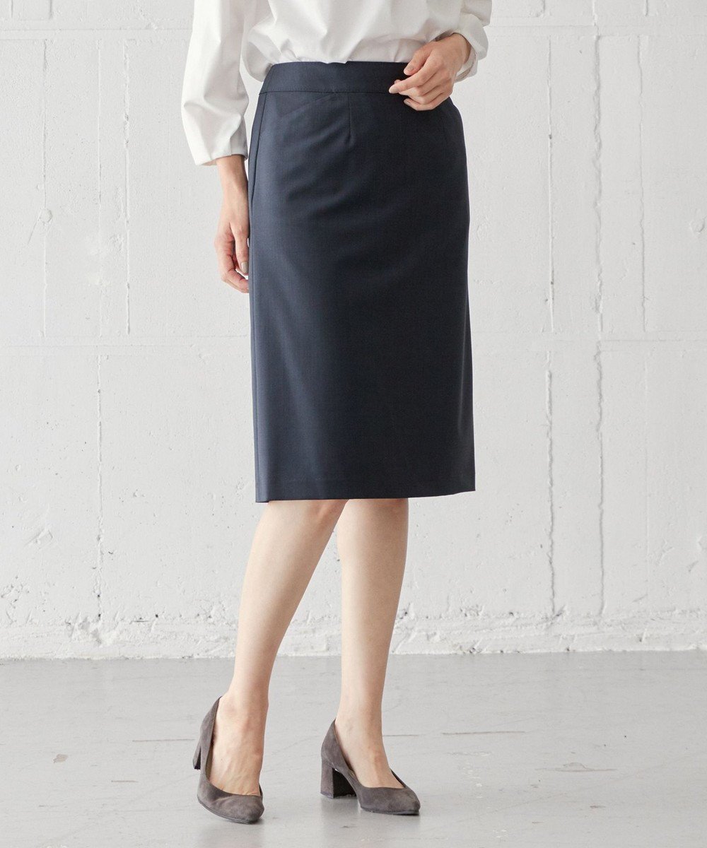 【ジェイ プレス/J.PRESS】のBAHARIYE フレアースカート インテリア・キッズ・メンズ・レディースファッション・服の通販 founy(ファニー) 　ファッション　Fashion　レディースファッション　WOMEN　スカート　Skirt　春　Spring　ジャケット　Jacket　ストレッチ　Stretch　セットアップ　Set Up　フレアースカート　Flared Skirt　無地　Plain Color　S/S・春夏　Ss・Spring/Summer　おすすめ　Recommend　夏　Summer　エレガント 上品　Elegant　ネイビー系|ID: prp329100004526994 ipo3291000000032014729