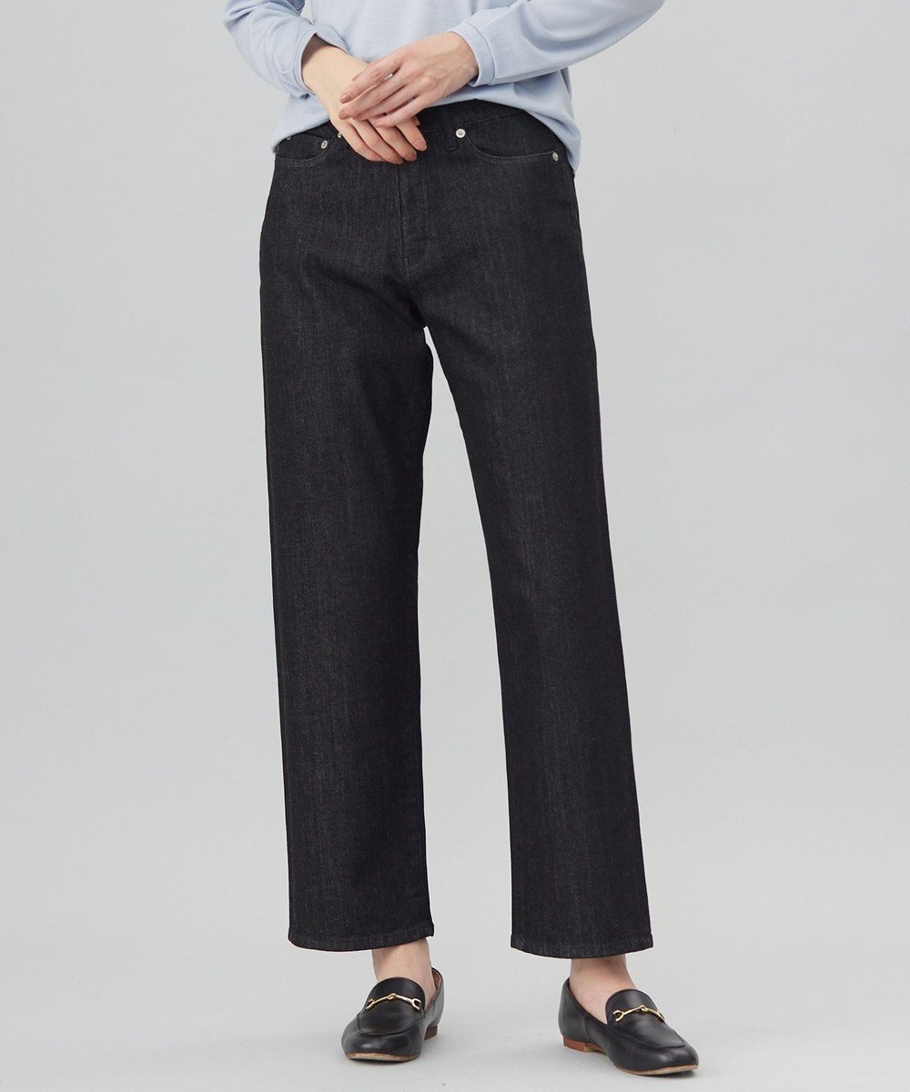 【ジェイ プレス/J.PRESS】の【洗える】BASIC STRETCH DENIM ボーイフィット パンツ インテリア・キッズ・メンズ・レディースファッション・服の通販 founy(ファニー) 　ファッション　Fashion　レディースファッション　WOMEN　パンツ　Pants　デニムパンツ　Denim Pants　インディゴ　Indigo　洗える　Washable　クラシック　Classic　ストレッチ　Stretch　デニム　Denim　フィット　Fit　ポケット　Pocket　マニッシュ　Mannish　A/W・秋冬　Aw・Autumn/Winter・Fw・Fall-Winter　再入荷　Restock/Back In Stock/Re Arrival　ブラック系|ID: prp329100004527006 ipo3291000000032014771