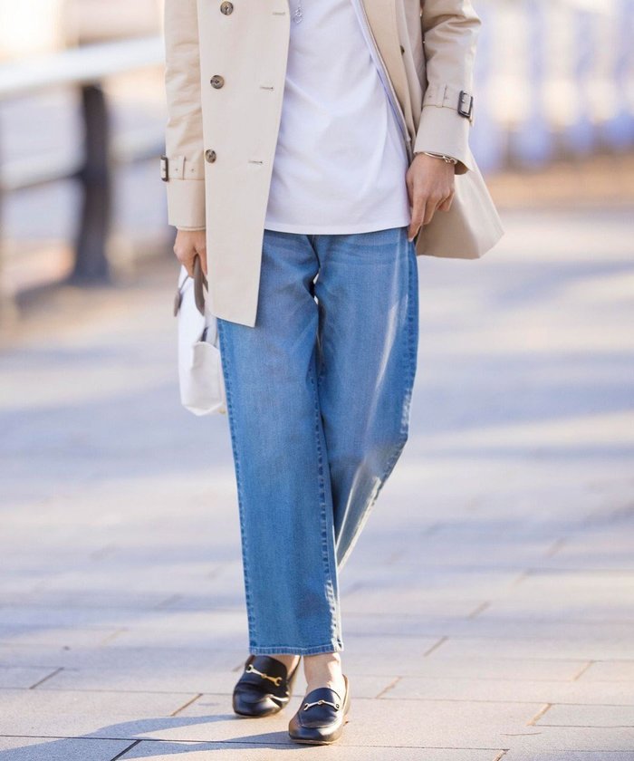 【ジェイ プレス/J.PRESS】の【洗える】BASIC STRETCH DENIM ボーイフィット パンツ インテリア・キッズ・メンズ・レディースファッション・服の通販 founy(ファニー) https://founy.com/ ファッション Fashion レディースファッション Fashion for Women パンツ Pants & Trousers デニムパンツ・ジーンズ・美脚デニム Denim Jeans & Pants インディゴ Indigo Denim 春 Spring 洗える Machine Washable クラシック Classic, Timeless Style ストレッチ Stretch, Stretchy Fabric デニム Denim, Jeans Material フィット Fit, Slim Fit ポケット Pocket, Pocket Detail マニッシュ Mannish, Boyish ロング Long, Long-Length A/W・秋冬 Autumn/Winter |ID: prp329100004527006 ipo3291000000032719433
