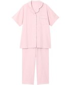 【ワコール 睡眠科学/wacoal suimin】のパジャマ 5分袖 半袖 9分丈 綿100%(天綿)(本体) レディース YDT144 睡眠科学/ワコール ピンク|ID: prp329100004527017 ipo3291000000032650672