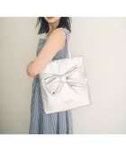 【トッカ/TOCCA】の【A4サイズ対応・一部カラー撥水】T CADEAU NEW BAG フラットトートバッグ シルバー|ID: prp329100004527021 ipo3291000000032014830